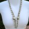 Collier sautoir fantaisie blanc